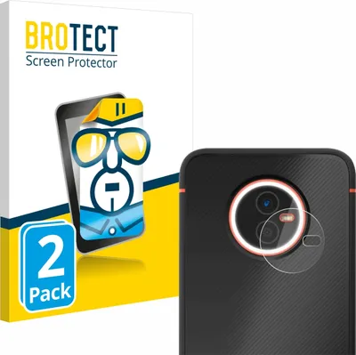 Produktbild von 2x Für Gigaset GX4 / GX4 Pro (NUR Kameraschutz) Schutzfolie BROTECT Displayschutz Display Schutz Folie Klar Transparent
