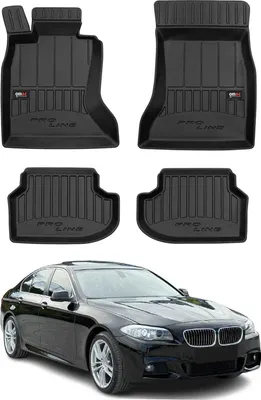 Produktbild von 2013-2017 BMW 5er F10 F11 xDrive Fußmatten TPE Schwarz 4 tlg
