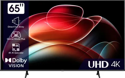 Produktbild von Hisense 65E6KT Fernseher 65Zoll Game Mode Plus 4K UHD VIDAA Sprachassistenten