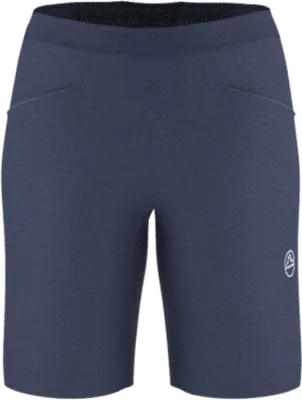 Dunkelblaue Shorts von La Sportiva; Modell Helixir; für Herren; ideal für sportliche Aktivitäten.