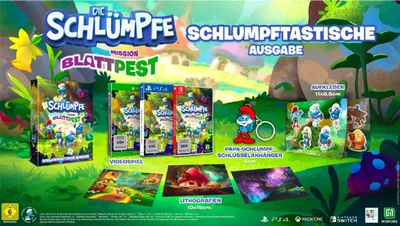 Produktbild von GAME Die Schlümpfe Mission Blattpest, Nintendo Switch, E (Jeder)