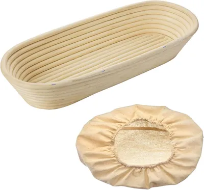 Produktbild von Westmark Set Gärkörbchen oval, 39,5 x 15,4 x 7,2 cm, mit Bezug 3202227B