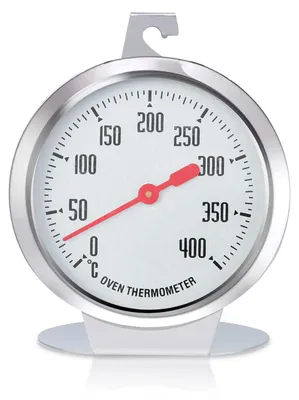 Immagine prodotto di Termometro per forno elettrico, termometro per forno a gas, termometro per forno in acciaio inossidabile con quadrante grande