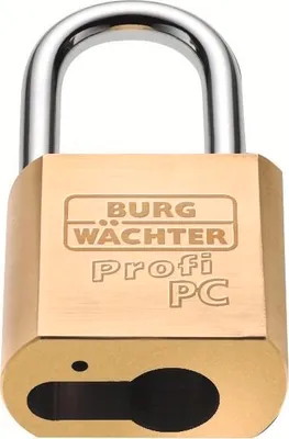 Produktbild von Zylindervorhangschloss Schlosskörper-B.51,1mm MS BURG-WÄCHTER