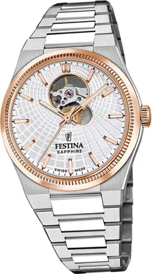 Immagine prodotto di Festina orologio da polso Swiss Made da uomo in acciaio inossidabile argento D2UF20061/1