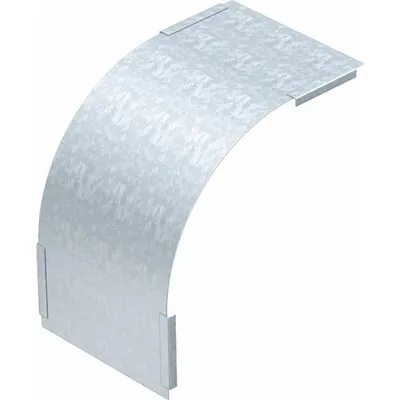 Produktbild von Obo Bettermann 7130852, Eckverbindungsbeschlag, Zink, 90°, 60 mm, 100 mm