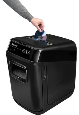 Produktbild von Fellowes AutoMax 200C, Kreuzschreddern, 23 cm, 4 x 38 mm, 32 l, 200 Blätter, 3350 mm/min