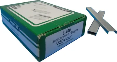 Produktbild von Prebena Klammern VZ04CNK verzinkt 4mm für Regur 19 Rapid R19 R23 Typ 37 Novus H 8,4M KL-51
