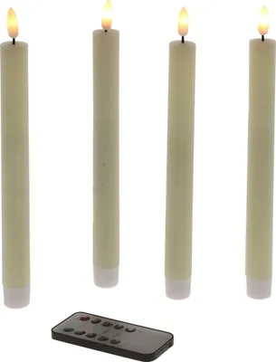Produktbild von Werner-Voß LED-Stabkerze 4er-Set