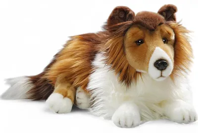 Produktbild von Carl Dick Collie liegend ca. 44cm 3551 Kuscheltier, Plüschtier, Stofftier
