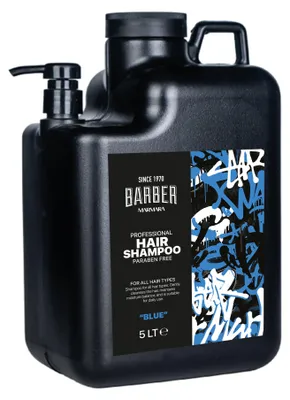 Produktbild von Marmara Barber Professional Shampoo 5 L - Blau Friseur Salon Haarshampoo Haarpflege