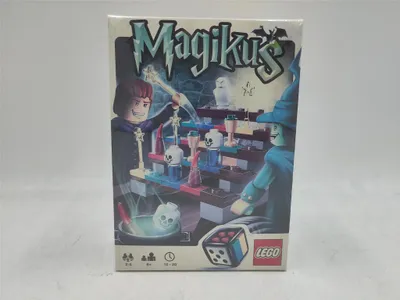 Produktbild von LEGO Magikus Gesellschaftsspiel – Bauen, Spielen & Verändern, 2-4 Spieler, ab 6 Jahren