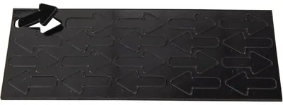 Produktbild von Magnetische Symbole Pfeil 22,5x12mm VE=20 Stück schwarz
