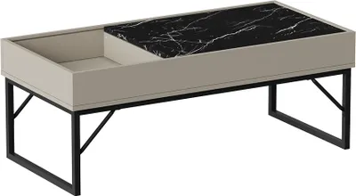 Immagine prodotto di Tavolino da salotto Vicco Lunero Crema 105 x 50 cm, Model 55196