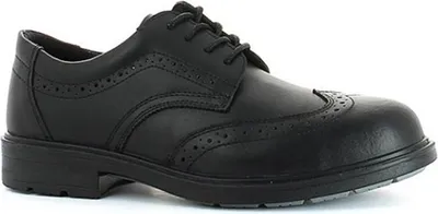Immagine prodotto di Safety Jogger scarpa di sicurezza S3 Manager, elegante scarpa da lavoro in pelle, nera, misura 46