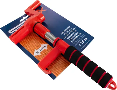 Produktbild von Speedexx Transportgurtaufroller für Spanngurte bis 50mm Breite und 15m Länge Manueller Gurtaufwickler
