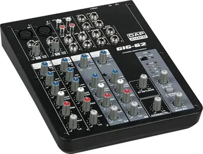 Produktbild von DAP GIG-62 GIG -62- analoges Mischpult mit 6 Kanälen