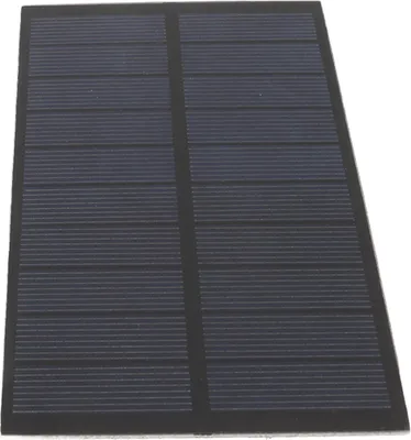 Obrázek produktu pro Mini solární panel 1,5 W 5 V polykrystalický křemík tenká přenosná světelná nabíječka pro venkovní kempování