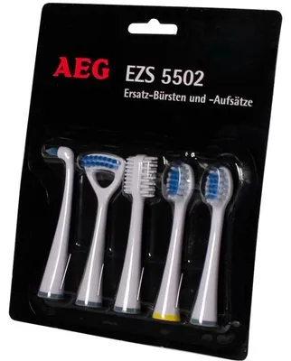 Produktbild von 5er Set Ersatzzahnbürsten für AEG EZS 5502