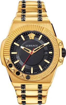 Zdjęcie produktu dla Versace - Zegarek na rękę - Męski - Chronograf - Kwarcowy - Reakcja łańcuchowa - VEDY00619
