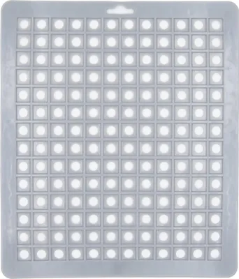 Produktbild von Spülbecken Einlage Matte Gummi Antirutsch Spülbeckenmatte Schutzmatte Grau Eckig