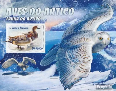 Produktbild von Briefmarken Sao Tome e Principe 2016 Mi Block 1209 (kompl. Ausgabe) postfrisch Arktische Vögel
