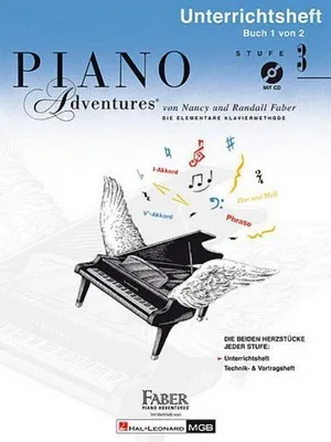 Produktbild von Piano Adventures Unterrichtsheft 3 Mit C
