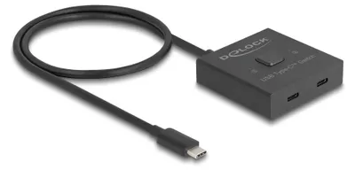Image de DELOCK USB 10 Gbps USB Type-C Switch 2 auf 1, 8K
