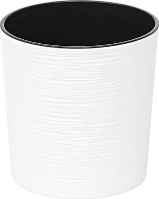 Produktbild von Lamela Blumentopf Malwa mit Einsatz Weiß 30 cm
