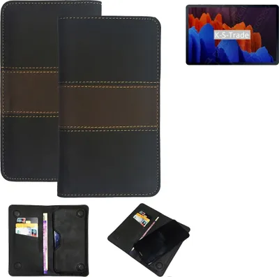 Produktbild von K-S-Trade Hülle Handyhülle kompatibel mit Oppo A53 (2020) Schutzhülle Walletcase Bookstyle Tasche Schutz Case Handytasche Wallet Cover Kunstleder