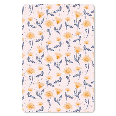 Obrázok produktu pre Podložka pod myš - Kvety - Vzory - Leto - 18x27cm - Rohožka pod myš