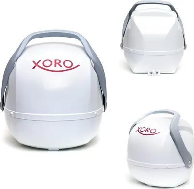 Produktbild von XORO Vollautomatische Mobile Satelliten-Antenne MPA38, Twin-LNB, Farbe: Weiß