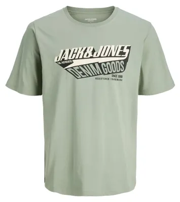 Obrázok produktu pre JACK & JONES Pánske tričko, veľkosť plus, tričko s logom