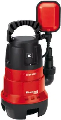 Produktbild von Einhell Schmutzwasserpumpe GC-DP 3730, Leistung 370 W,  Fördermenge max. 9000 l/h ,Förderhöhe max. 5 m