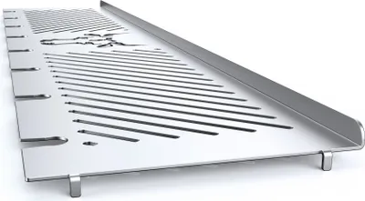 Produktbild von Warmhalterost aus Edelstahl passend für Rösle Videro G6, G6-S, Nero, Vario+, Größe:6er Serie Flach Bulle