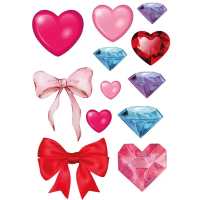 Image de ROTH 658109 ROTH Décoration à repasser pour cartable en tissu DIY, rêve de diamant