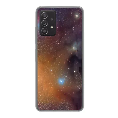 Produktbild von MuchoWow® Handyhülle Schutzhülle Hülle für Samsung galaxy a73 Universum - Sterne - Farben - Jungen - Mädchen - Kinder Silikon Softcase Handy Hülle - Handyhülle