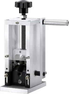 Image de Happyment Cable Stripper Machine Deluxe - 1,5-38mm - Draadstripper / Cablepeller - Électrique & Manuel - Aluminium & Acrylique - Profi Stripmachine