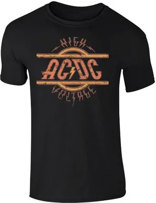 Obrázok produktu pre AC/DC - Tričko "High Voltage" pre mužov/dámy Uni PH132 (L) (Black)