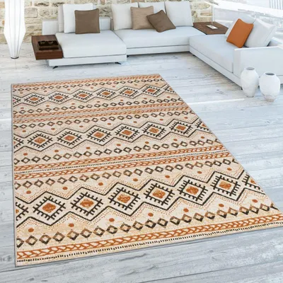 Produktbild von Paco Home In-& Outdoor Teppich Balkon Küchenteppich Vintage Modern Boho Muster 120x170 cm