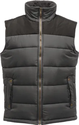 Produktbild von Regatta Herren Standout Altoona Steppweste / Weste BC3038 (3XL) (Grau/Schwarz)