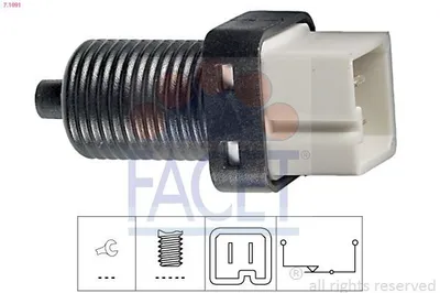 Produktbild von FACET Bremslichtschalter 7.1091 passend für PEUGEOT 206 Schrägheck (2A/C) mechanisch