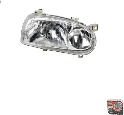 Obrázek produktu pro Světlomety + žárovky Osram Night Breaker Laser, vhodné pro VW Golf III, pravá strana, čísla dílů: 1H6941018AF, 1H6941018B, 1H6941018AC, 1H6941018L