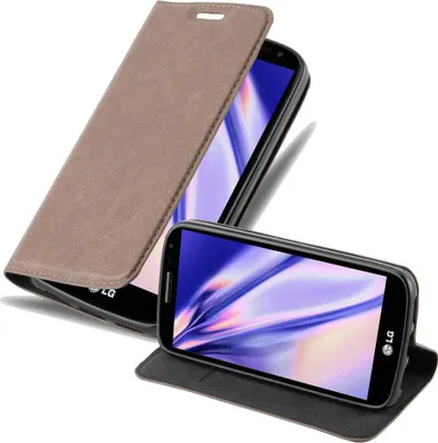 Produktbild von Cadorabo Hülle für LG G2 MINI Schutz Hülle in Braun Handyhülle Etui Case Cover Magnetverschluss