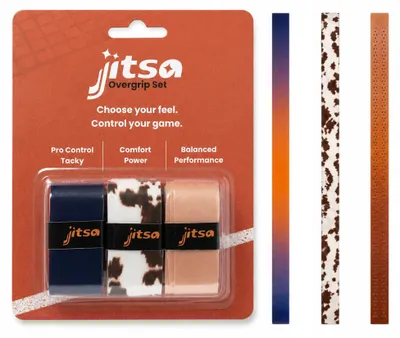 Produktbild von Griffband – Bunte Farben & Muster für Schlägersportarten - JITSA Overgrip 3x