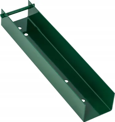 Produktbild von Grüner Profilhalter CE 55x250 mm verzinkt