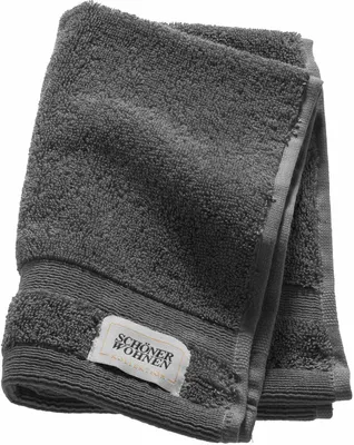 Immagine prodotto di Asciugamano per ospiti SCHÖNER WOHNEN Collection CUDDLY Grey 30 x 50 cm