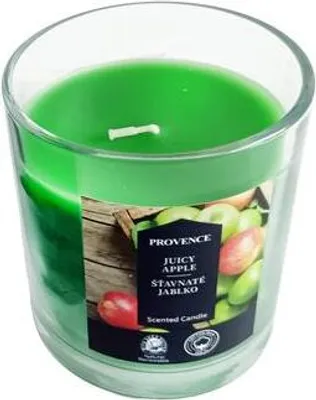 Obrázek produktu pro Svíčka Ve Skle Šťavnaté Jablko 7X8Cm 135G>120H.hoř