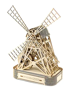 Produktbild von WOODEN CITY 3D-Puzzle Mühle 222 Teile