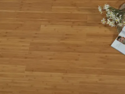 Produktbild von Timefloor | 2,234 m² | Coffee 15mm Bambus Parkett, Massivholz Parkettboden, Klick System, Fußbodenheizung geeignet, Naturbelassen, Horizontallamelle, Wohnzimmer Schlafzimmer